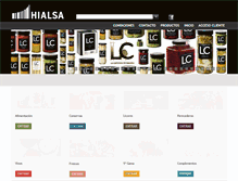 Tablet Screenshot of hialsa.com